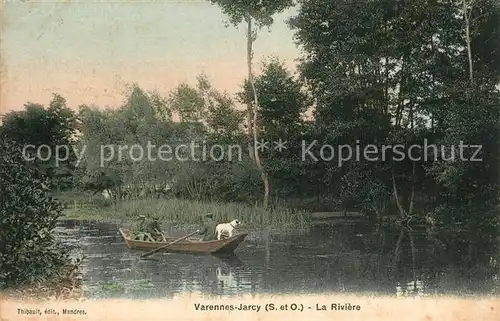 AK / Ansichtskarte Varennes Jarcy La Riviere Varennes Jarcy