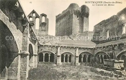 AK / Ansichtskarte Montmajour Le Couvent des Moines Montmajour