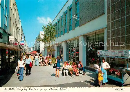 AK / Ansichtskarte Jersey_Island St Helier Shopping Precinct Jersey_Island