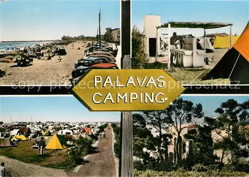 AK / Ansichtskarte Palavas les Flots_Herault En bordure de mer Rive droite Palavas les Flots_Herault