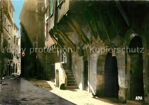 AK / Ansichtskarte Figeac Rue Seguier Ombres et Lumieres Figeac