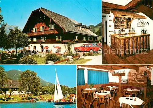 AK / Ansichtskarte Ried_Salzkammergut Gasthof Pension Lachsen Ried Salzkammergut