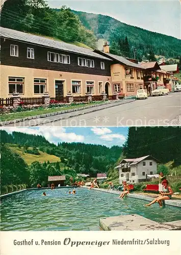AK / Ansichtskarte Niedernfritz Gasthof Pension Oppeneiger  Niedernfritz
