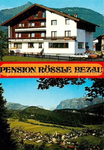 AK / Ansichtskarte Bezau_Vorarlberg Pension R?ssle  Bezau Vorarlberg