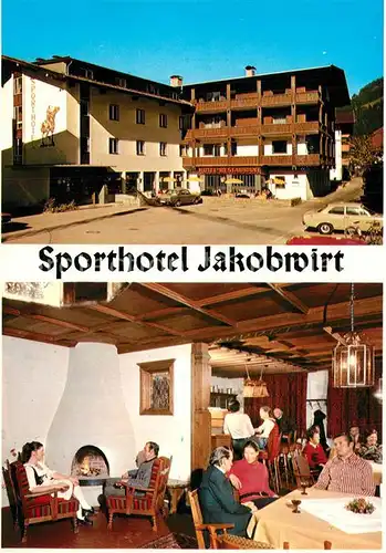 AK / Ansichtskarte Westendorf_Tirol Sporthotel Jakobwirt  Westendorf_Tirol