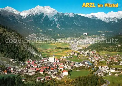 AK / Ansichtskarte Arzl_Pitztal Sommer  und Wintererholungsort Imst Alpenpanorama Arzl Pitztal