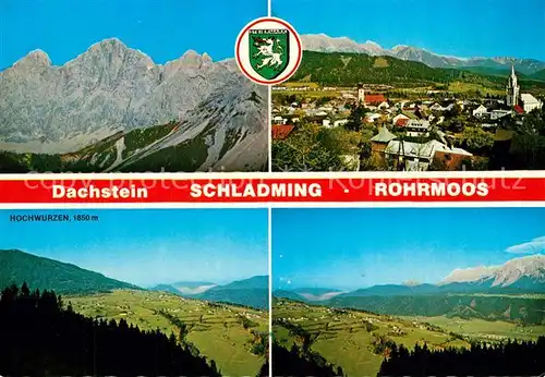 AK / Ansichtskarte Schladming_Obersteiermark Panorama Erholungsgebiet Dachstein Tauern Region Schladming_Obersteiermark