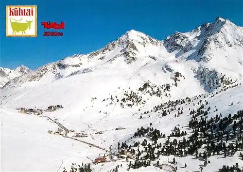 AK / Ansichtskarte Kuehtai Wintersportplatz Alpen Fliegeraufnahme Kuehtai