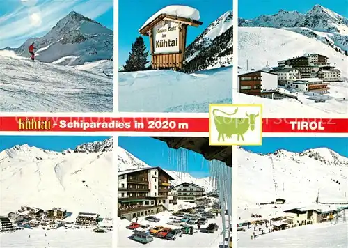 AK / Ansichtskarte Kuehtai Wintersportplatz Alpen Kuehtai