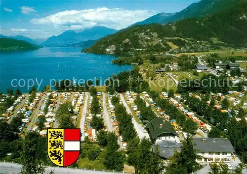 AK / Ansichtskarte Doebriach_Millstaettersee Camping am See Brunner Alpenblick Doebriach_Millstaettersee