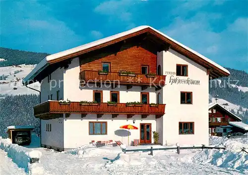 AK / Ansichtskarte Kirchberg_Tirol Pension Hahnenkamm  Kirchberg Tirol