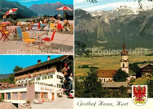 AK / Ansichtskarte Hart_Zillertal Gasthof Pension Haun Hart_Zillertal