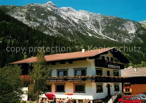 AK / Ansichtskarte Steeg_Tirol Fremdenheim Grissemann Steeg Tirol