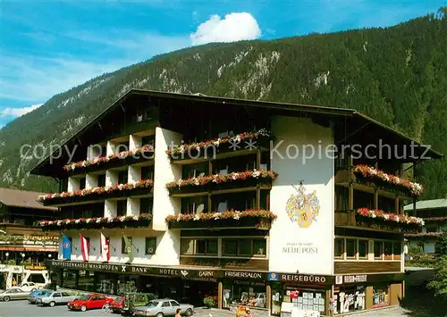 AK / Ansichtskarte Mayrhofen_Zillertal Hotel Neue Post Mayrhofen_Zillertal
