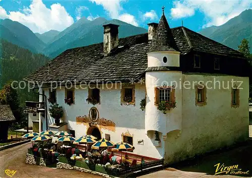 AK / Ansichtskarte Virgen Gasthof Pension Neuwirt Virgental Venedigergruppe Virgen