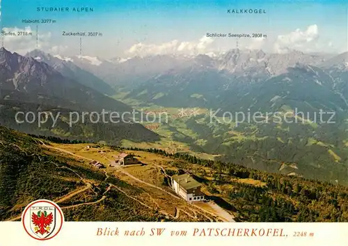 AK / Ansichtskarte Igls_Tirol Blick vom Patscherkofel Igls_Tirol