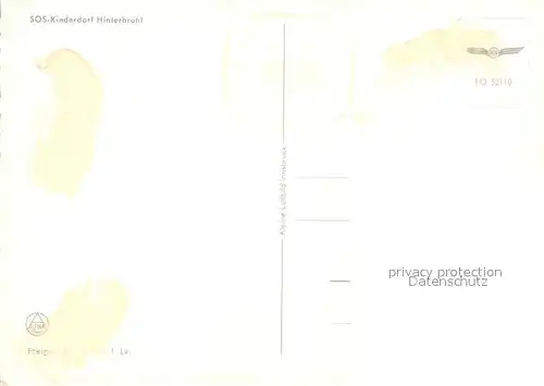 AK / Ansichtskarte Hinterbruehl_Niederoesterreich Fliegeraufnahme Hinterbruehl