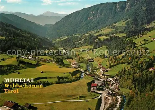 AK / Ansichtskarte Wildschoenau_Tirol Muehltal mit Eingang zur Kundler Klamm Wildschoenau Tirol