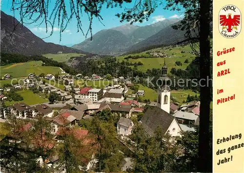 AK / Ansichtskarte Arzl_Pitztal Panorama Arzl Pitztal