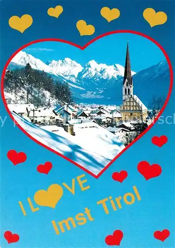 AK / Ansichtskarte Imst_Tirol Kirche Imst_Tirol