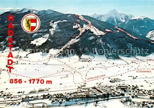 AK / Ansichtskarte Radstadt Fliegeraufnahme Radstadt