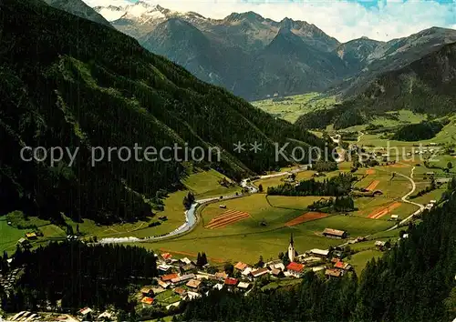 AK / Ansichtskarte Wald_Pinzgau Fliegeraufnahme Wald Pinzgau