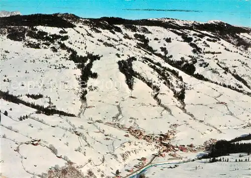 AK / Ansichtskarte Saalbach Hinterglemm Fliegeraufnahme  Saalbach Hinterglemm
