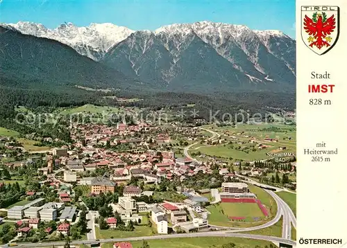 AK / Ansichtskarte Imst_Tirol Fliegeraufnahme mit Heiterwand Imst_Tirol