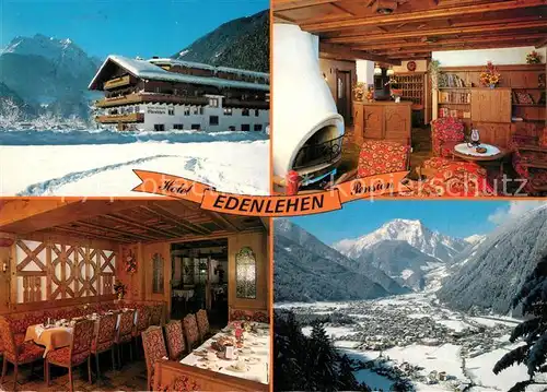 AK / Ansichtskarte Mayrhofen_Zillertal Hotel Edenlehen Pension Gastraeume Panorama Mayrhofen_Zillertal