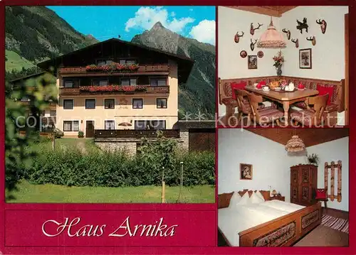 AK / Ansichtskarte Mayrhofen_Zillertal Haus Arnika Gaststube Gaestezimmer Mayrhofen_Zillertal