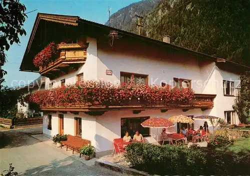 AK / Ansichtskarte Mayrhofen_Zillertal Gaestehaus Margarethe Eberharter Mayrhofen_Zillertal