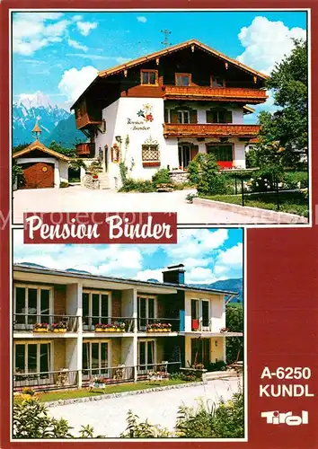 AK / Ansichtskarte Kundl Pension Binder  Kundl