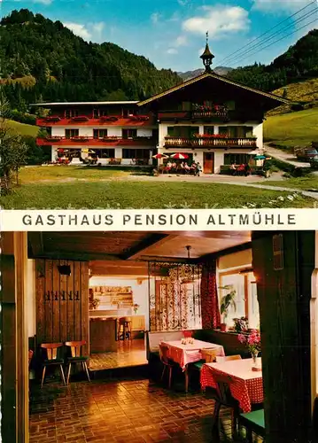 AK / Ansichtskarte Gasteig_Kirchdorf Gasthaus Pension Altm?hle Gasteig_Kirchdorf