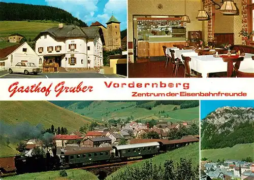 AK / Ansichtskarte Vordernberg Gasthof Gruber  Vordernberg