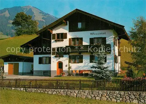 AK / Ansichtskarte Westendorf_Tirol Haus Wiesental Westendorf_Tirol