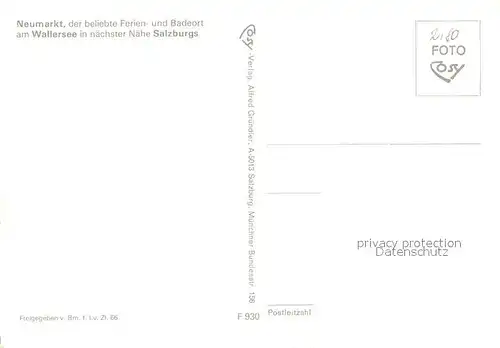 AK / Ansichtskarte Neumarkt_Wallersee Fliegeraufnahme mit Watzmann Untersberg Reiteralp und Loferer Steinberge Neumarkt_Wallersee