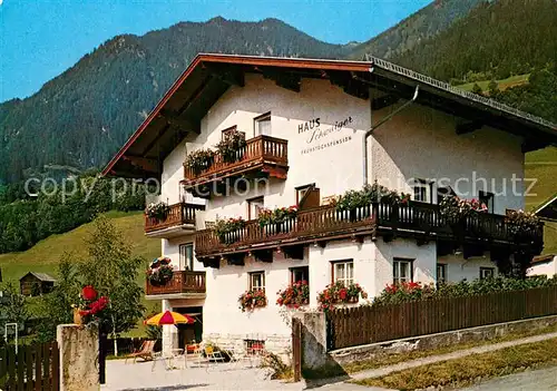 AK / Ansichtskarte Bad_Hofgastein Haus Schwaiger Fruehstueckspension Bad_Hofgastein