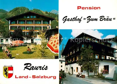 AK / Ansichtskarte Rauris Gasthof Zum Baeren Rauris