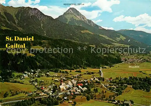 AK / Ansichtskarte St_Daniel_Gailtal Fliegeraufnahme St_Daniel_Gailtal