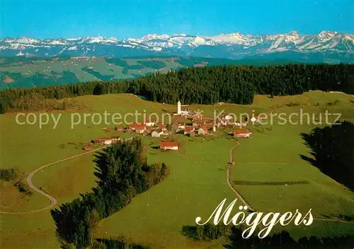 AK / Ansichtskarte Moeggers Fliegeraufnahme  Moeggers