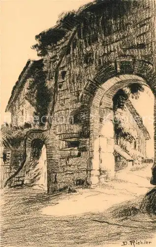 AK / Ansichtskarte Savoie Region Chateau de Bordeau Poterne et Fauconnerie 