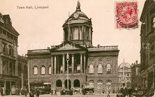 AK / Ansichtskarte Liverpool Town Hall Liverpool