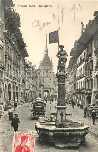 AK / Ansichtskarte Bern_BE Kaefigturm Bern_BE