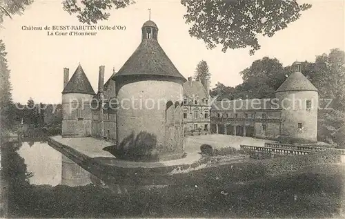AK / Ansichtskarte Dijon_Cote_d_Or Chateau de Bussy Rabutin La Cour d Honneur Dijon_Cote_d_Or