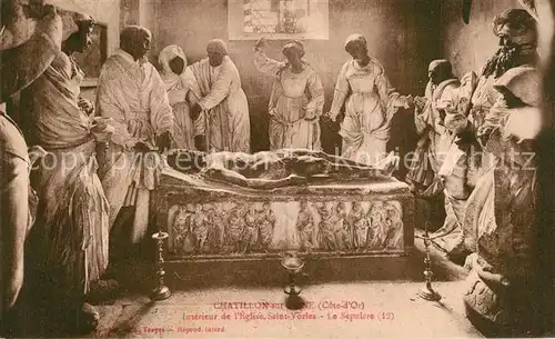 AK / Ansichtskarte Chatillon sur Seine Interieur de lEglise Saint Vorles Chatillon sur Seine