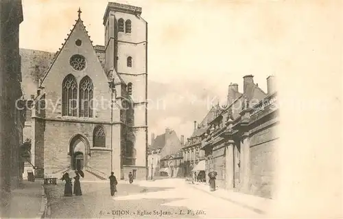 AK / Ansichtskarte Dijon_Cote_d_Or Eglise St Jean Dijon_Cote_d_Or