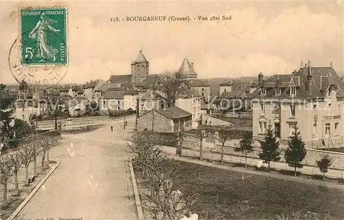 AK / Ansichtskarte Bourganeuf Vue cot? Sud Bourganeuf