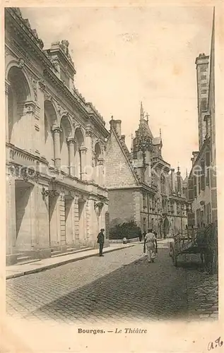 AK / Ansichtskarte Bourges Theatre Bourges