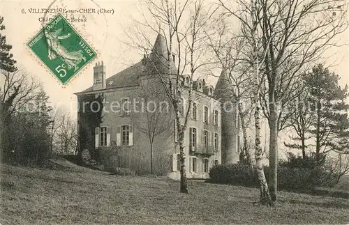 AK / Ansichtskarte Villeneuve sur Cher Chateau Villeneuve sur Cher