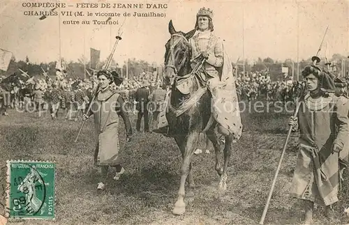 AK / Ansichtskarte Compiegne_Oise Fetes de Jeanne d`Arc Compiegne Oise